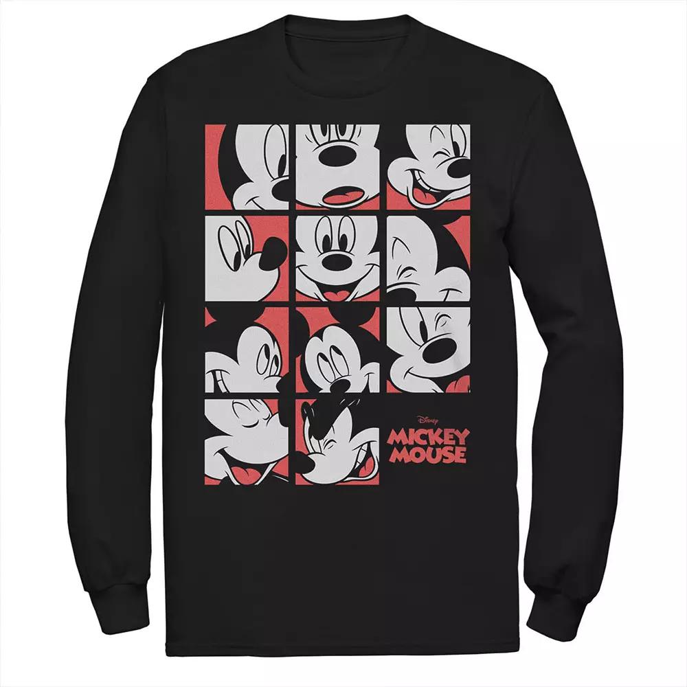 Men's Disney's Mickey Mouse Expressions Boxes Tee,  Product Image