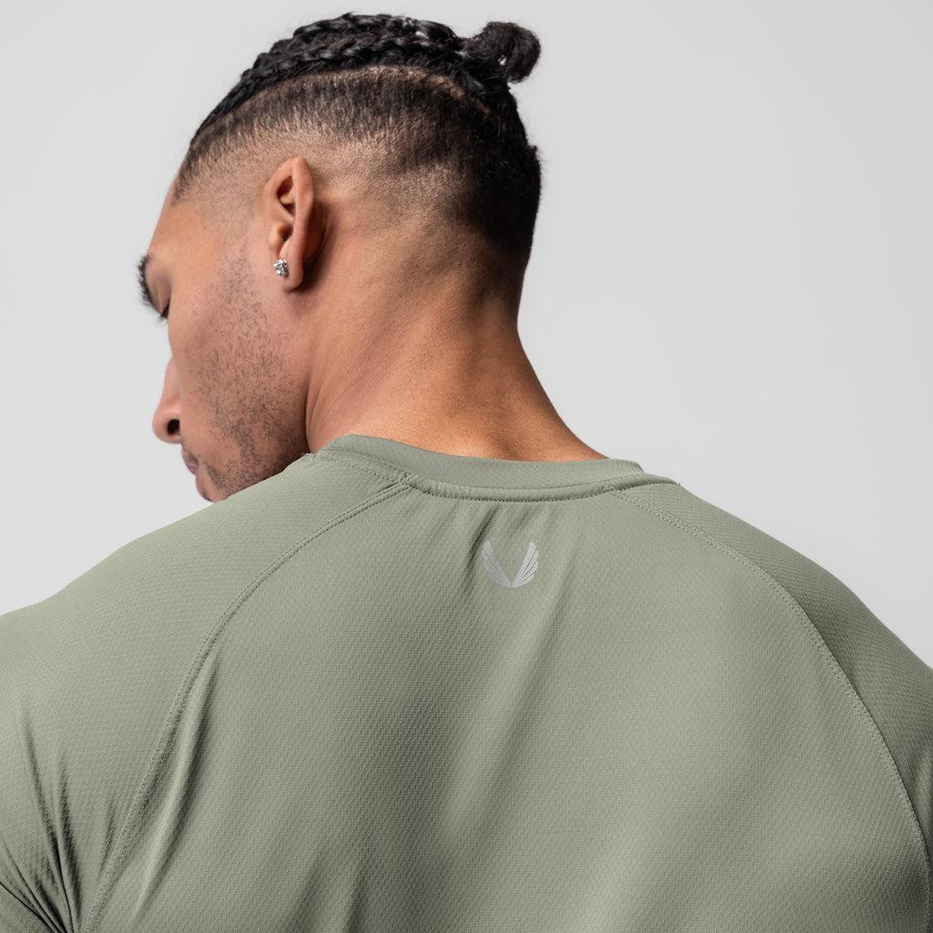 0660. AeroSilver® Established Tee - Sage Male Product Image