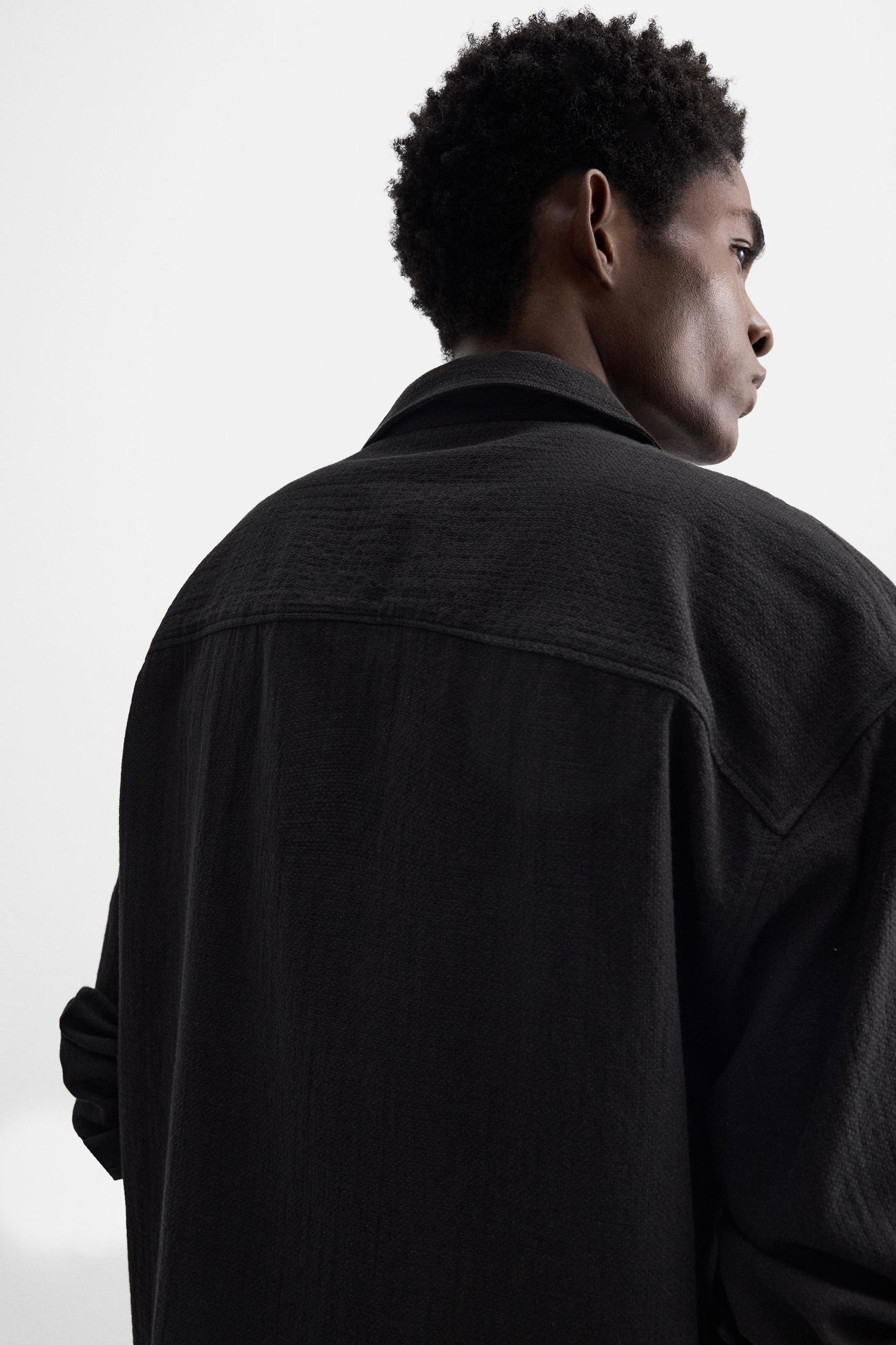 TEXTURED JACQUARD SHIRT Product Image