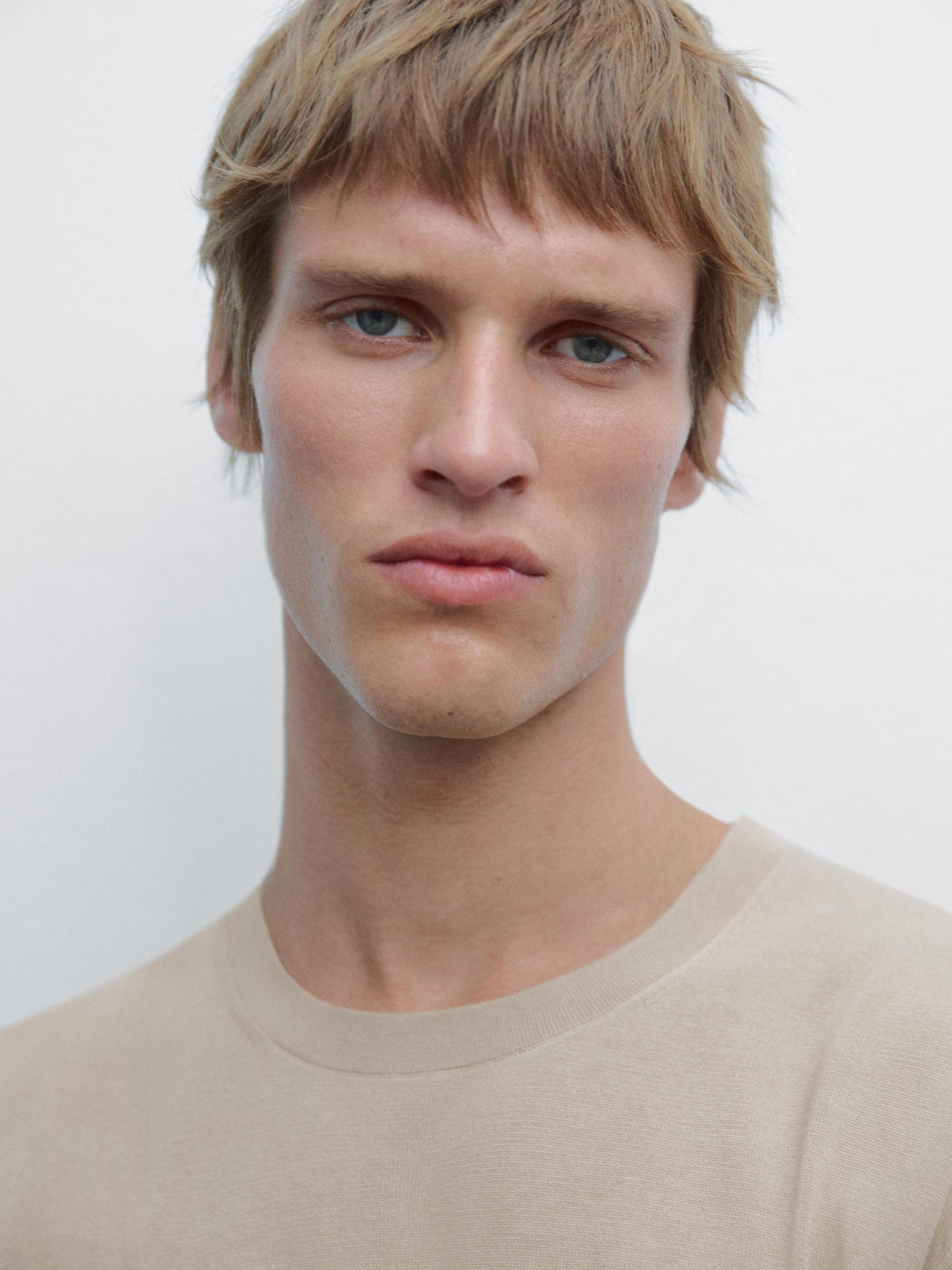 100% cotton knit T-shirt Product Image