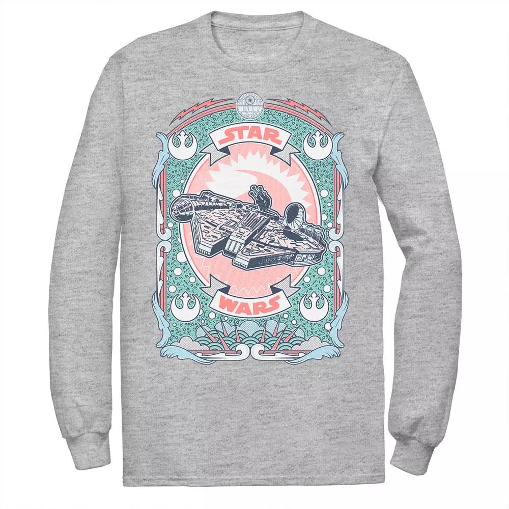 Men's Star Wars Millennium Falcon Tarot Card Tee,  Product Image