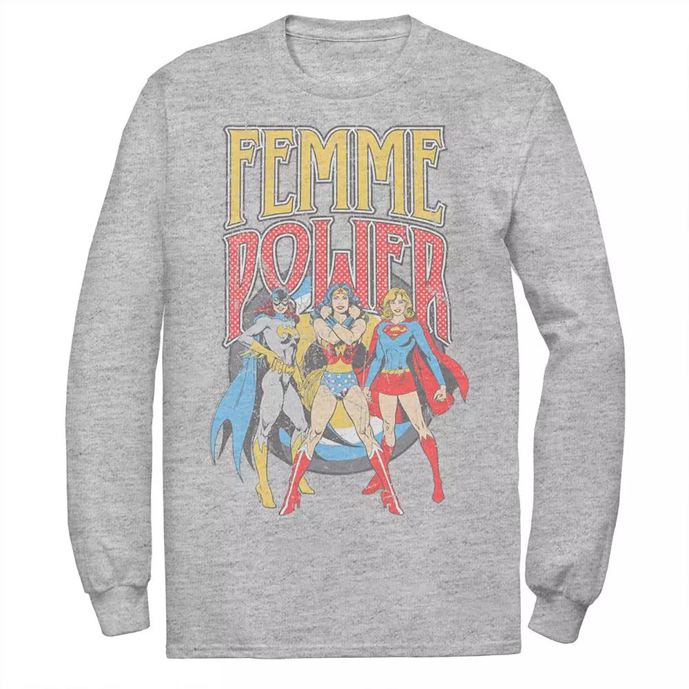 Men's DC Comics Justice League Vintage Femme Power Tee,  Product Image
