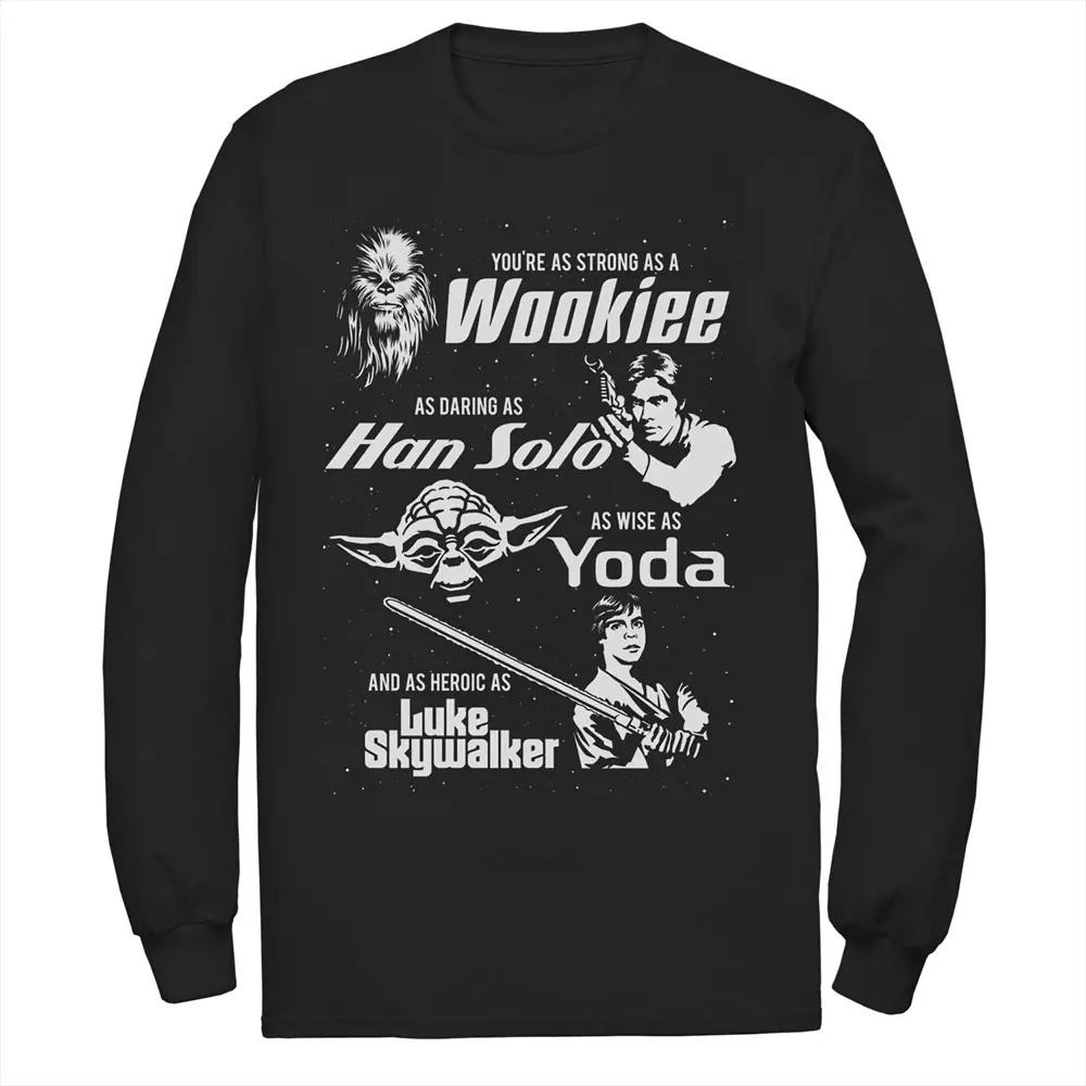 Men's Star Wars Strong Daring Wise Father's Day Tee,  Product Image
