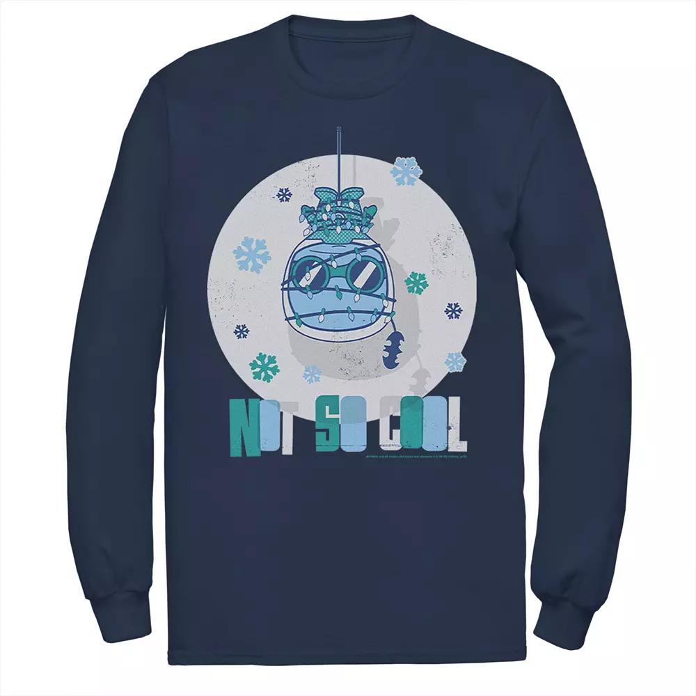 Men's DC Comics Mr. Freeze Not So Cool Christmas Tee, Size: Small, Blue Product Image