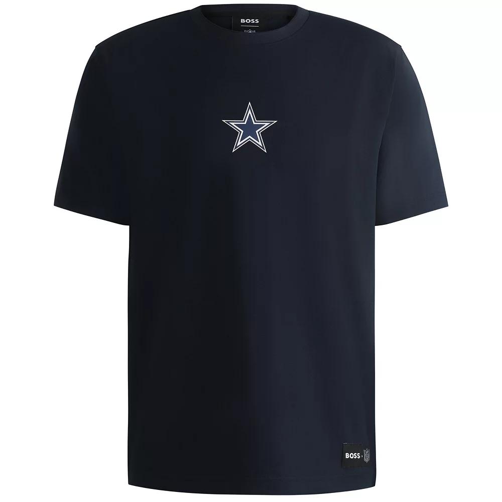 Unisex HUGO BOSS Navy Dallas Cowboys Brady T-Shirt, Adult Unisex, Size: Small, Blue Product Image