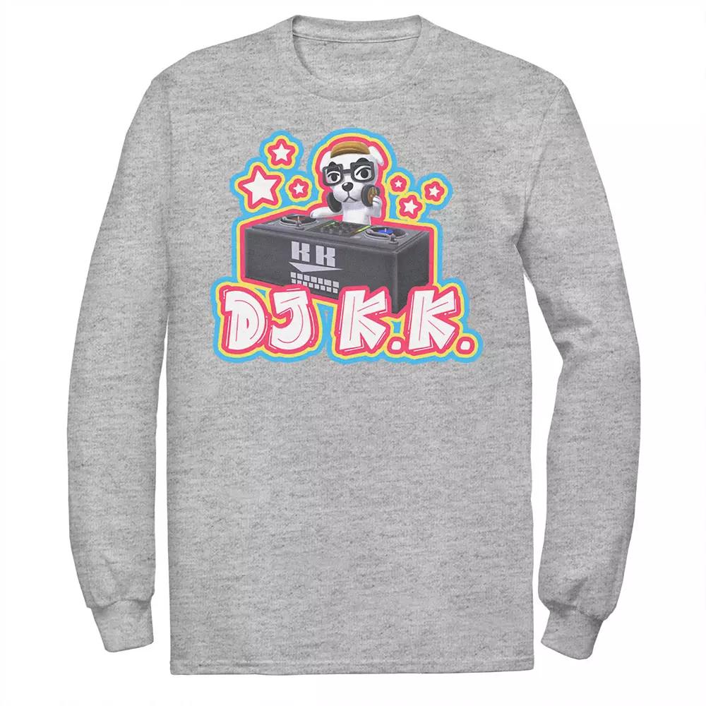 Big & Tall Animal Crossing DJ K.K. Long Sleeve, Men's,  Product Image