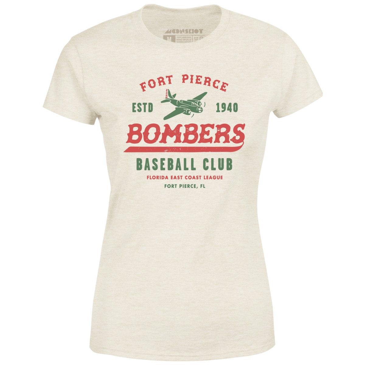 Fort Pierce Bombers - Florida - Vintage Defunct Baseball Teams - Women's T-Shirt Female Product Image