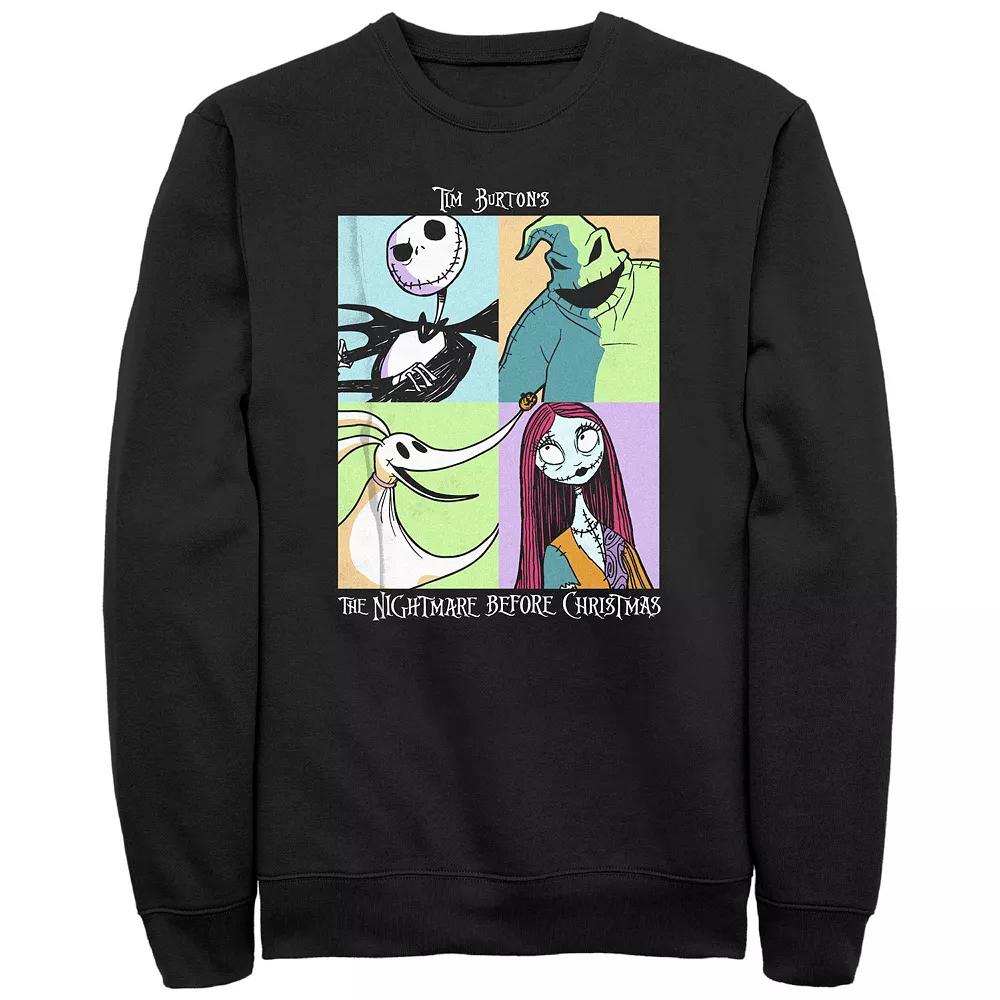 Disney's The Nightmare Before Christmas Pop Art Poster Men's Graphic Fleece,  Product Image