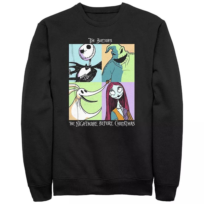 Disney's The Nightmare Before Christmas Pop Art Poster Men's Graphic Fleece,  Product Image