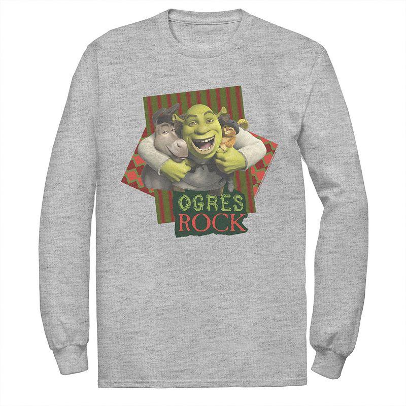 Men's Shrek The Third Ogres Rock Best Friends Group Tee,  Product Image
