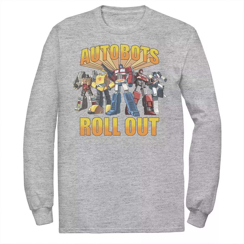 Big & Tall Transformers Autobots Roll Out Long Sleeve, Men's,  Product Image