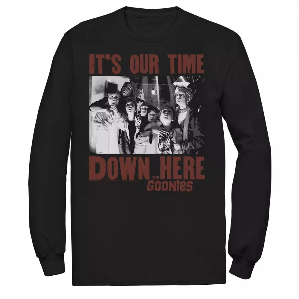 Men's The Goonies It's Our Time Down Here Text Tee,  Product Image