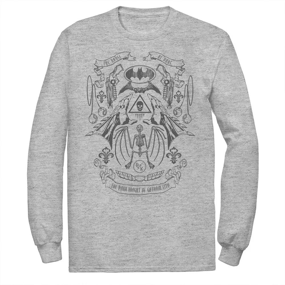 Men's Batman Utility Belt Collage Line Art Tee,  Product Image