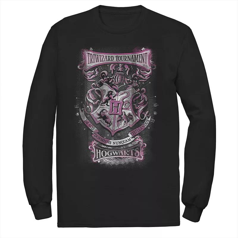 Mens Harry Potter Triwizard Tournament Hogwarts Poster Tee Product Image
