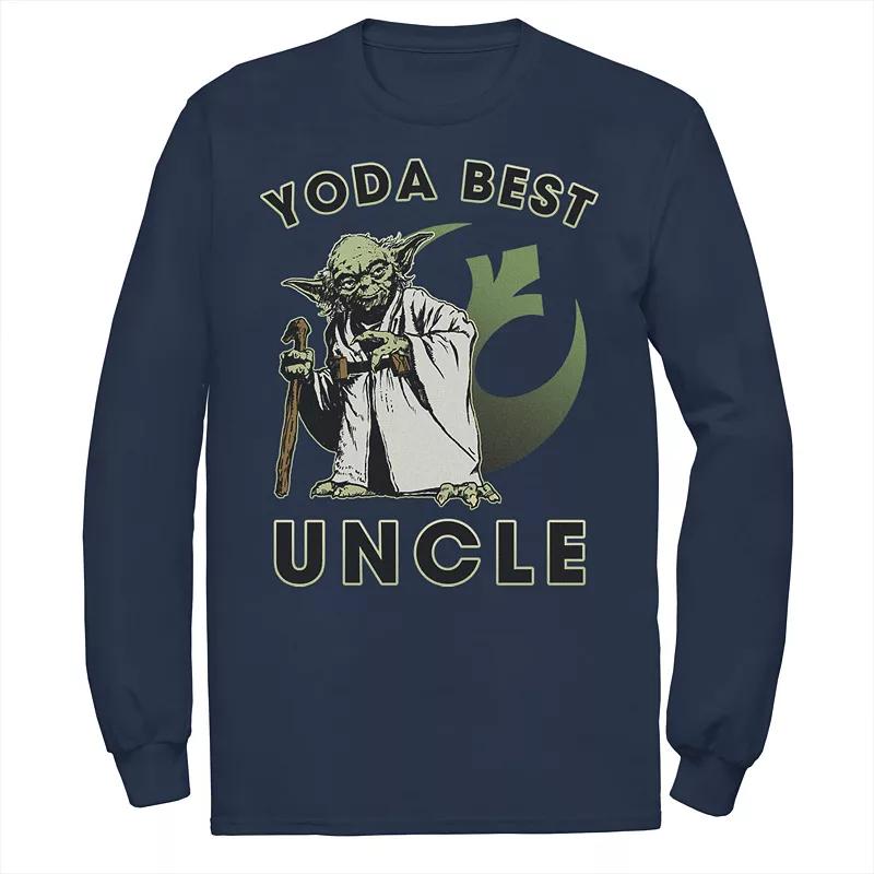 Men's Star Wars Yoda Best Uncle Rebel Logo Tee,  Product Image