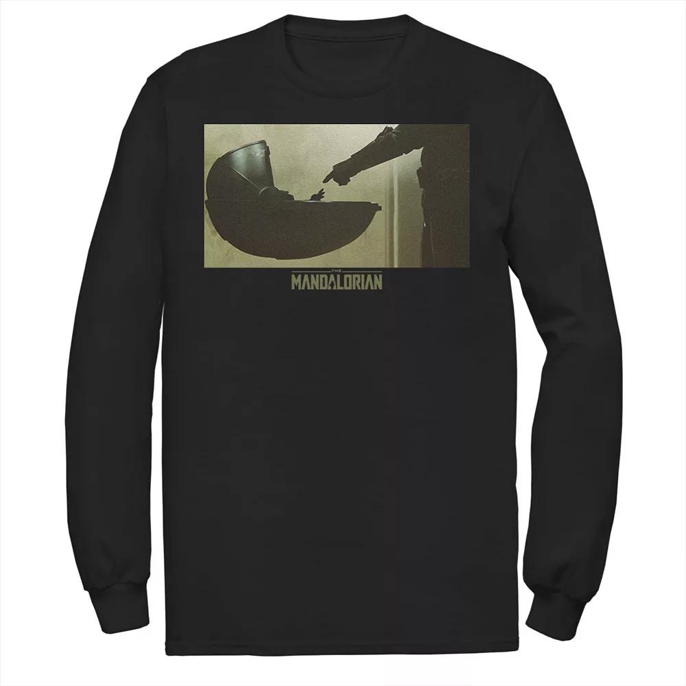 Men's Star Wars The Mandalorian The Child Bassinet Panel Logo Tee,  Product Image