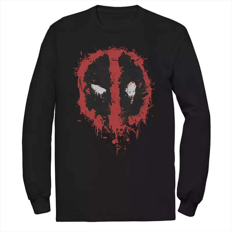 Men's Mavel Deadpool Splatter Icon Tee,  Product Image