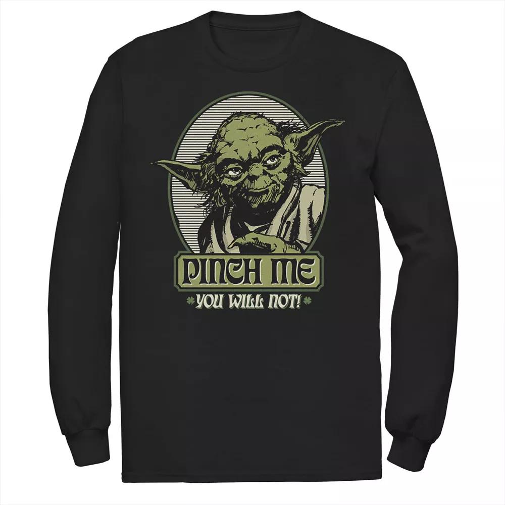 Men's Star Wars Yoda Pinch Me Not St. Patrick's Tee,  Product Image
