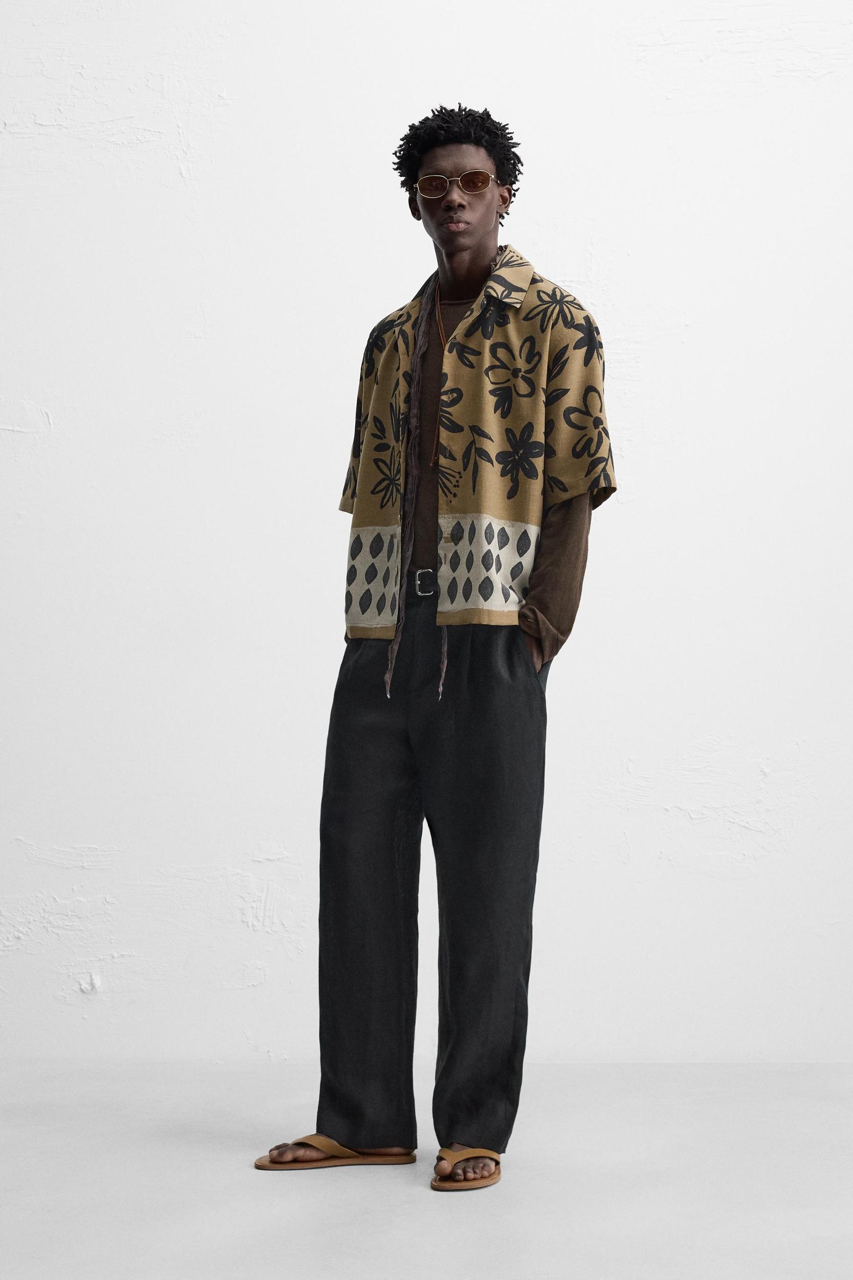 FLORAL PRINT SHIRT Product Image