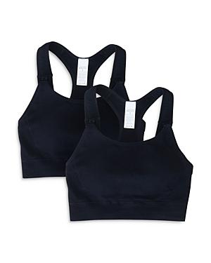 Ingrid & Isabel Seamless Nursing Sports Bra, Pack of 2 Product Image