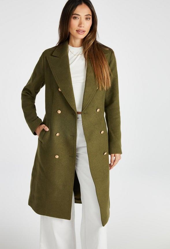 JustFab Margaux Platform Loafer Pump Womens Black/ White Size 8.5 Product Image