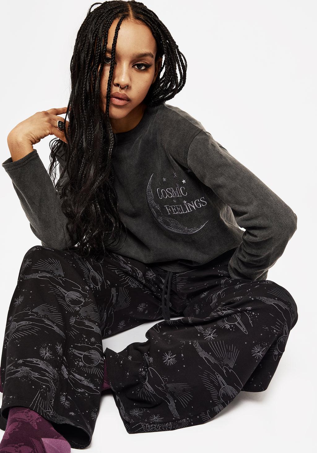 Cosmic Wide Leg Pyjama Bottoms Product Image