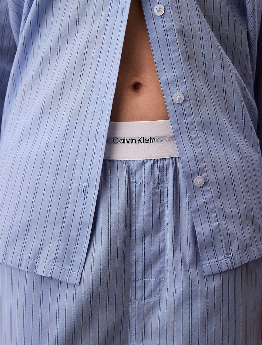 Cotton Poplin Logo Waistband Pants Product Image