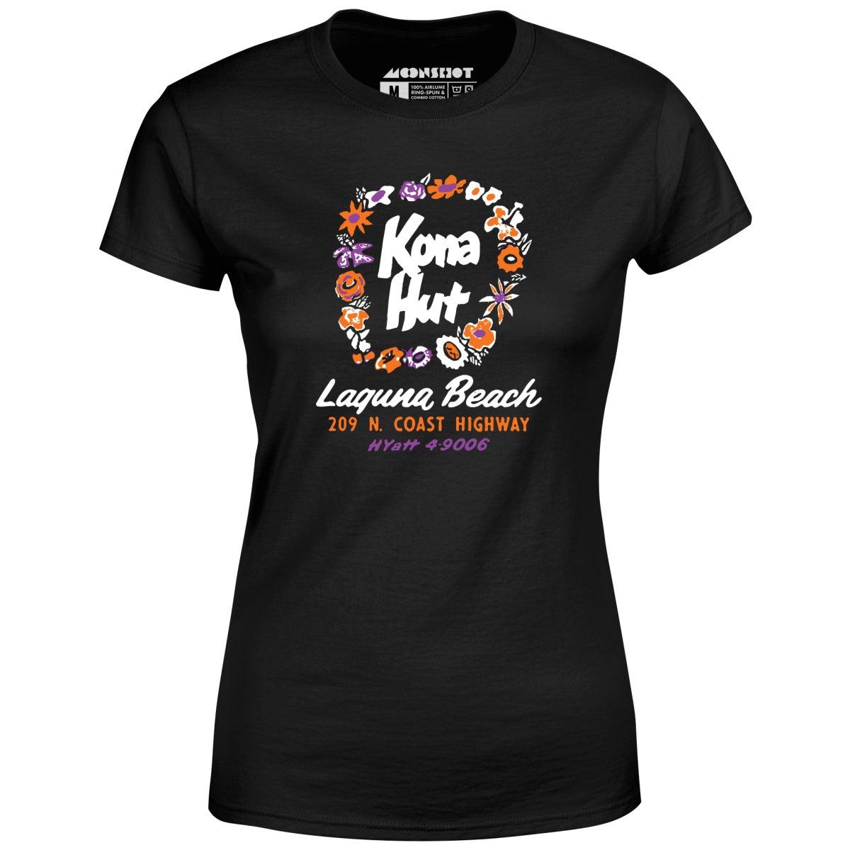 Kona Hut - Laguna Beach, CA - Vintage Tiki Bar - Women's T-Shirt Female Product Image
