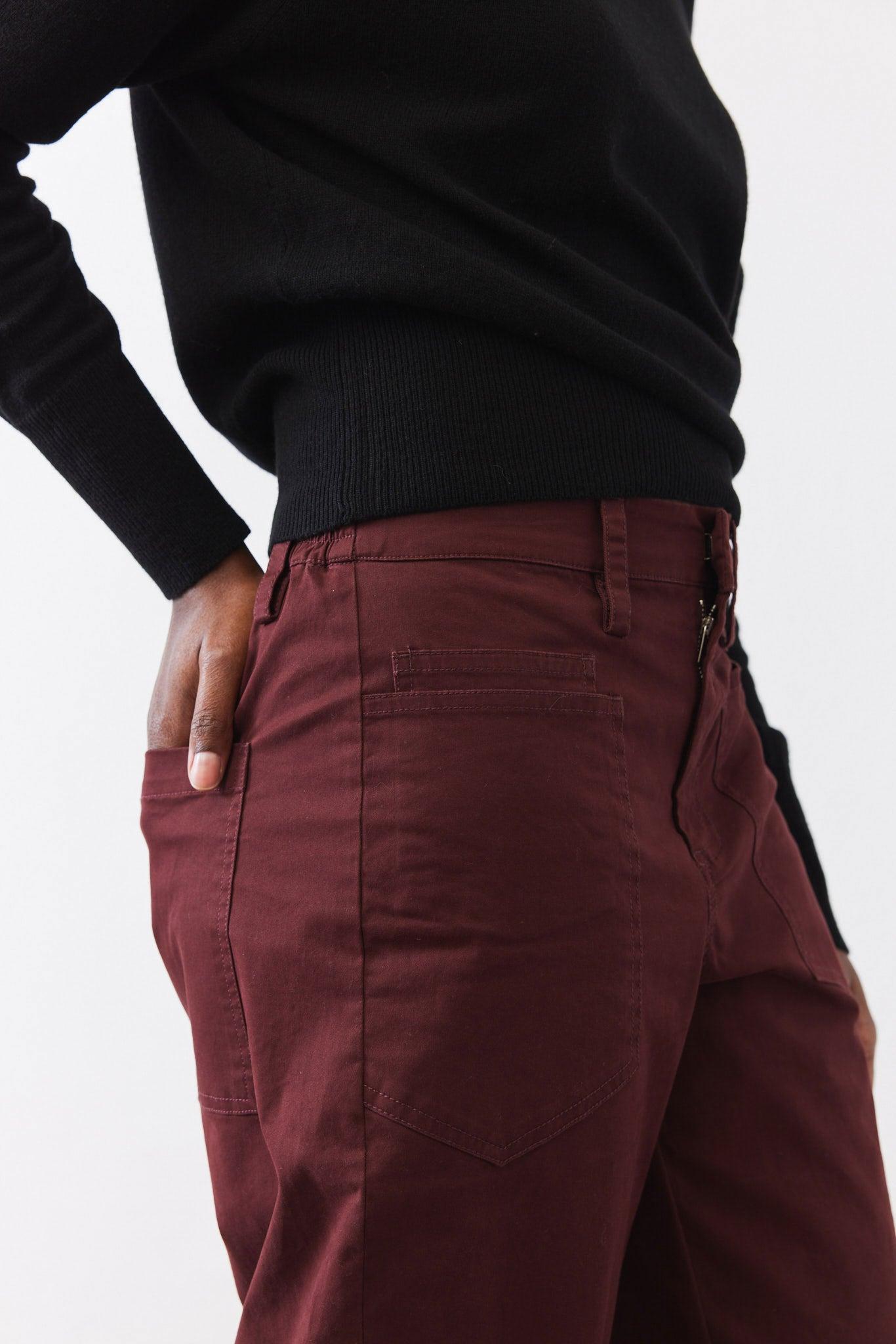 The Slouchy Soft Twill Pants Product Image