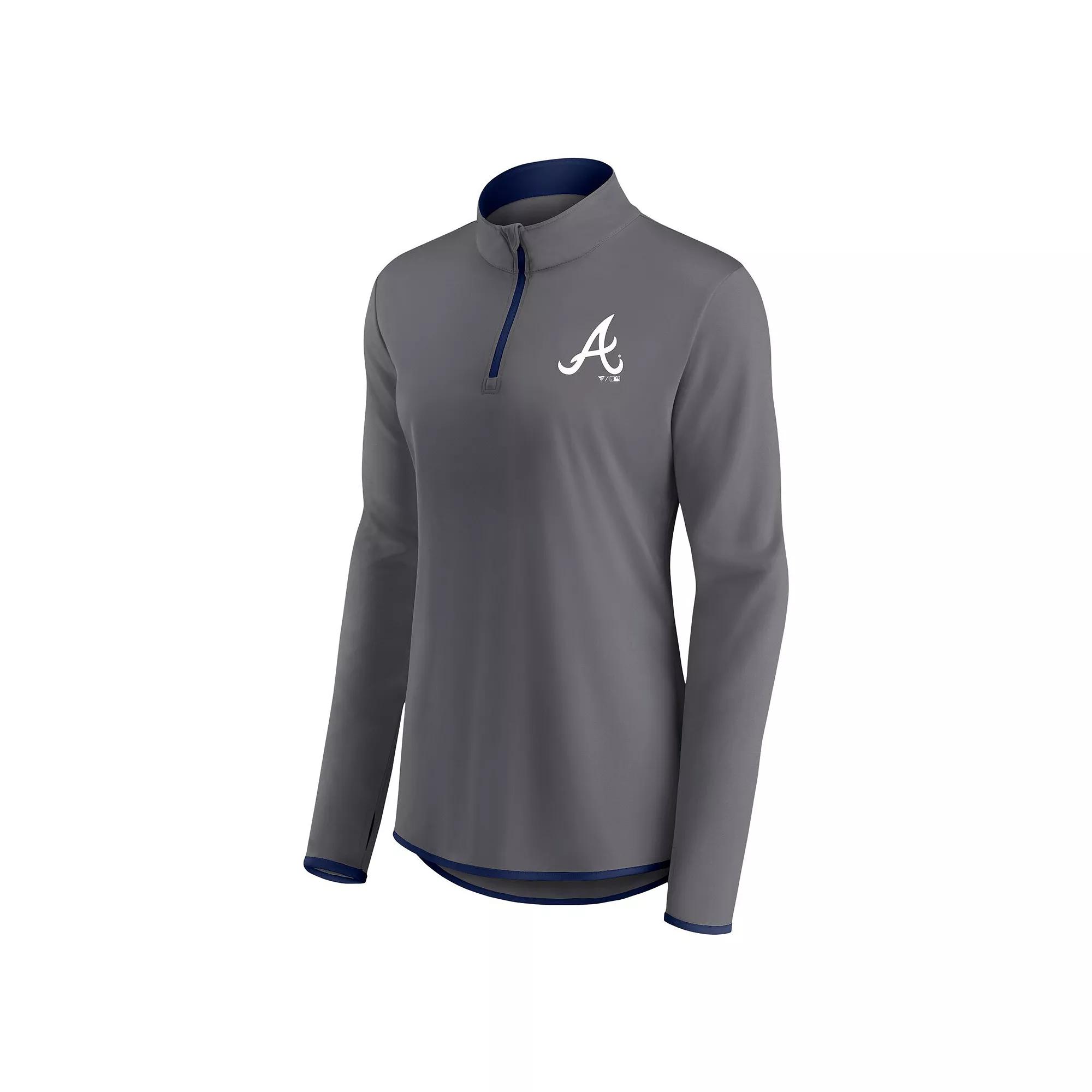 Women's Profile Charcoal Atlanta Braves Plus  Product Image