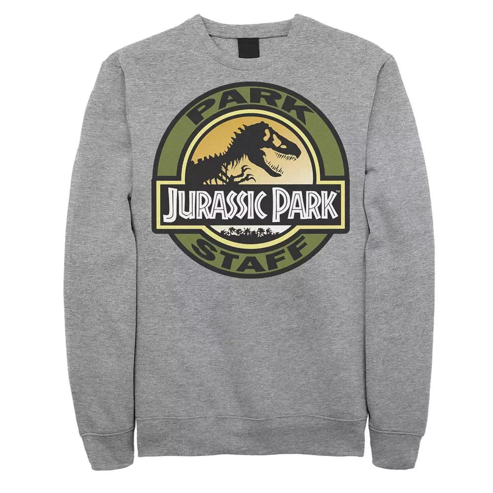 Men's Jurassic Park Staff Icon T-Rex Skeleton Fleece,  Product Image