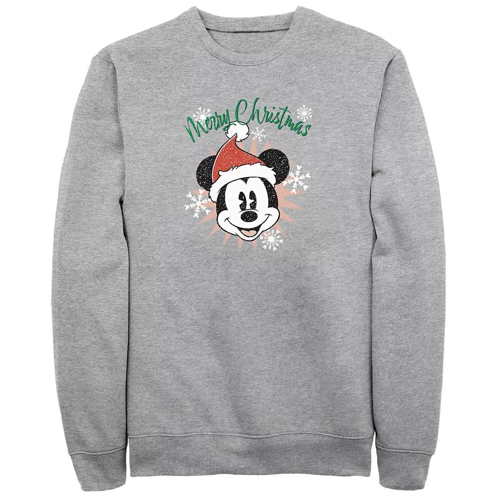 Disney's Mickey Mouse Merry Christmas Big & Tall Graphic Fleece, Men's,  Product Image
