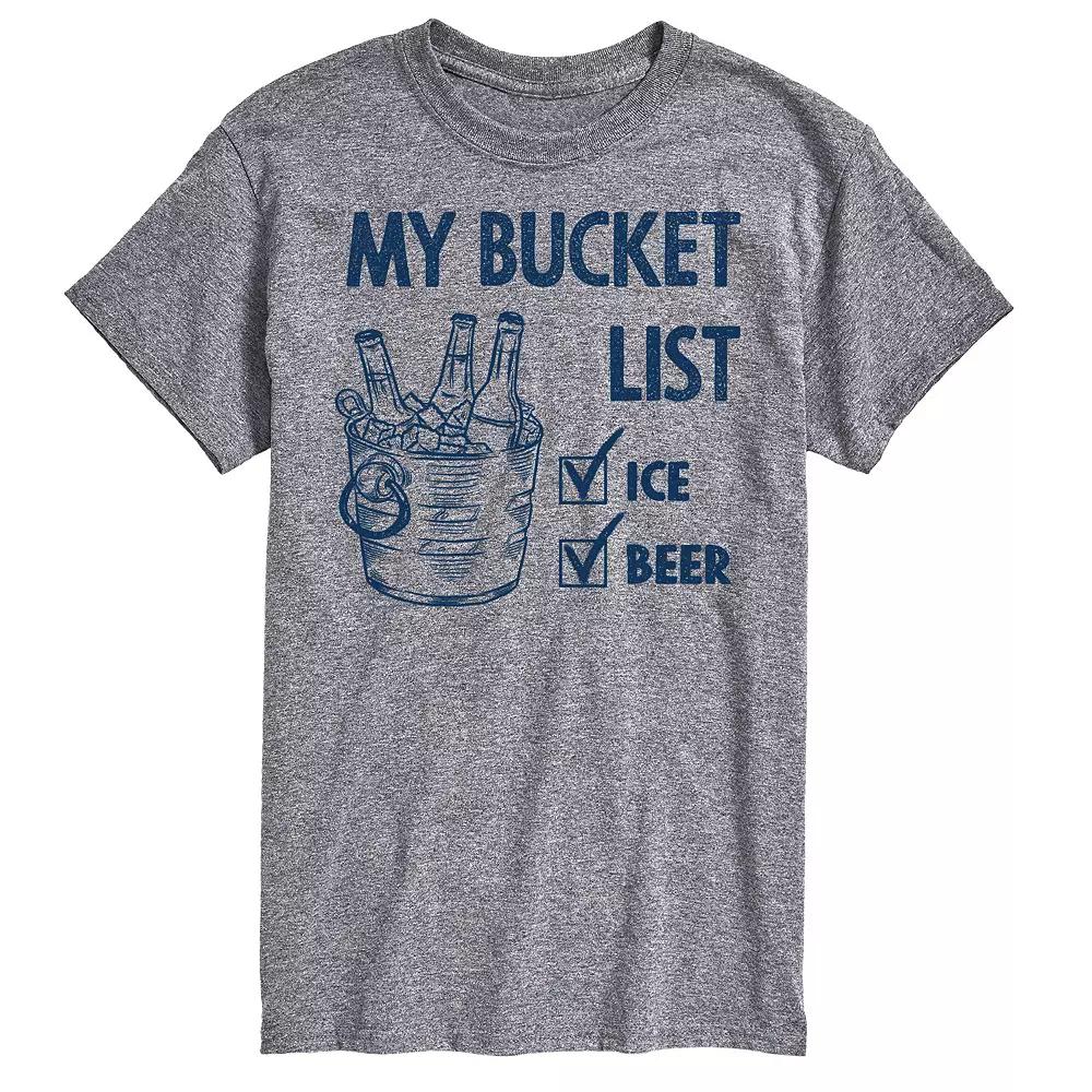 Men's Bucket List Tee,  Product Image