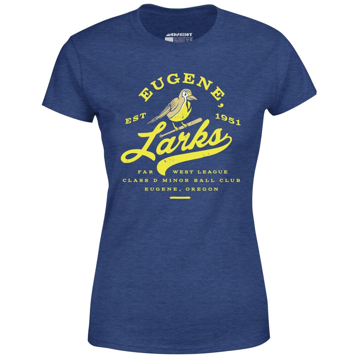 Eugene Larks - Oregon - Vintage Defunct Baseball Teams - Women's T-Shirt Female Product Image