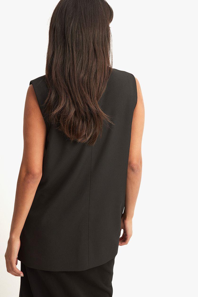 Tailored Oversized Vest Product Image