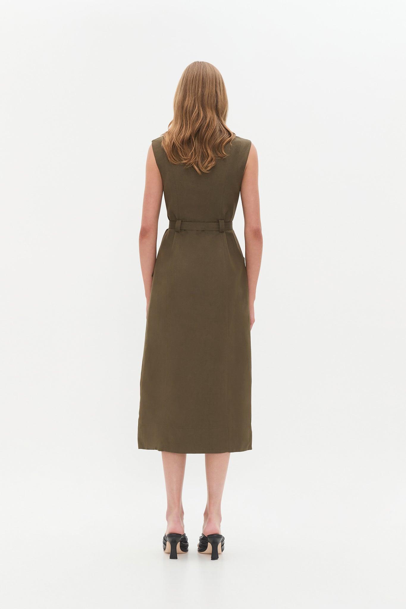 Blake Utility Midi Dress Product Image