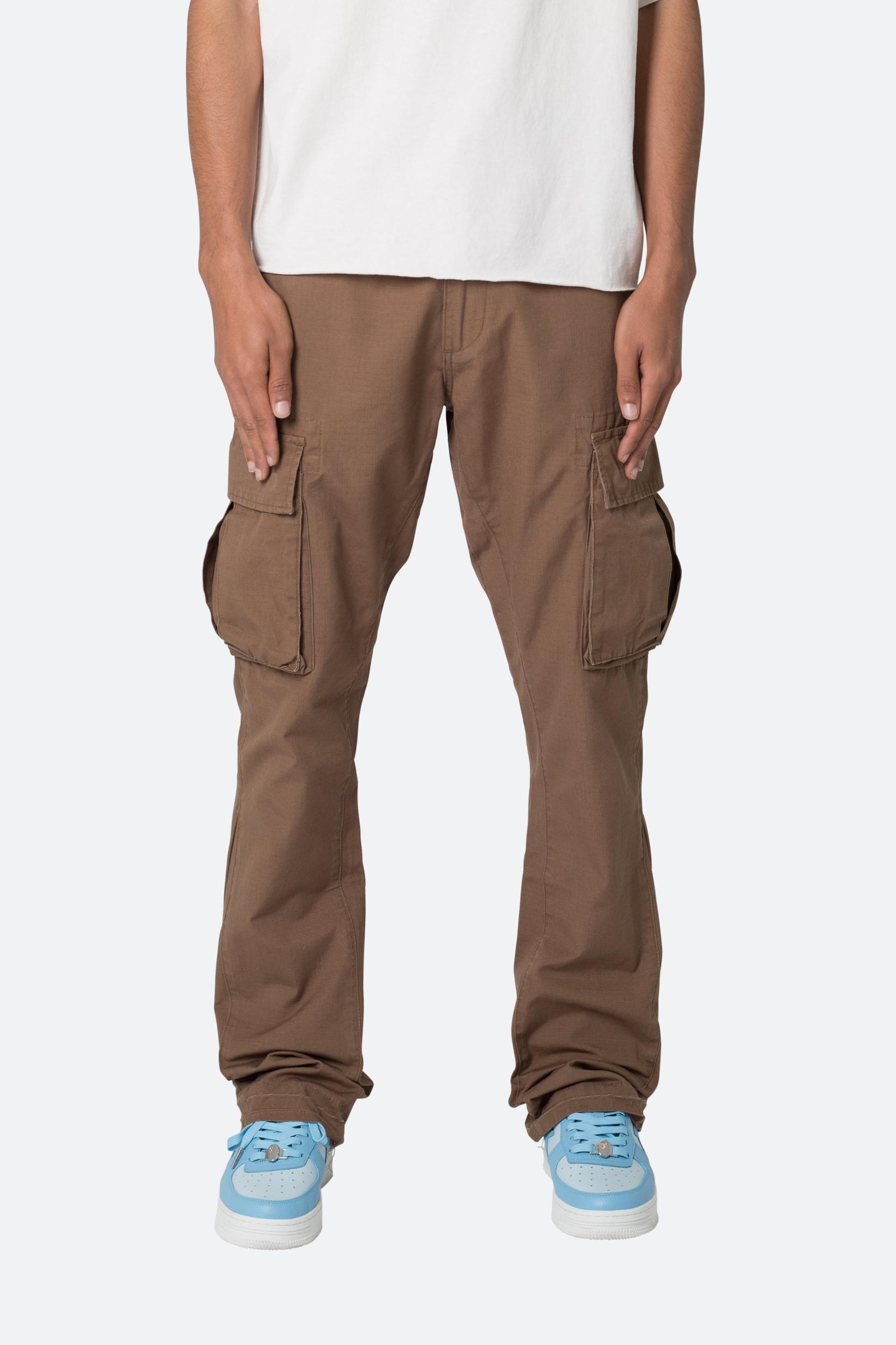 Bootcut Cargo Pants - Chocolate Product Image