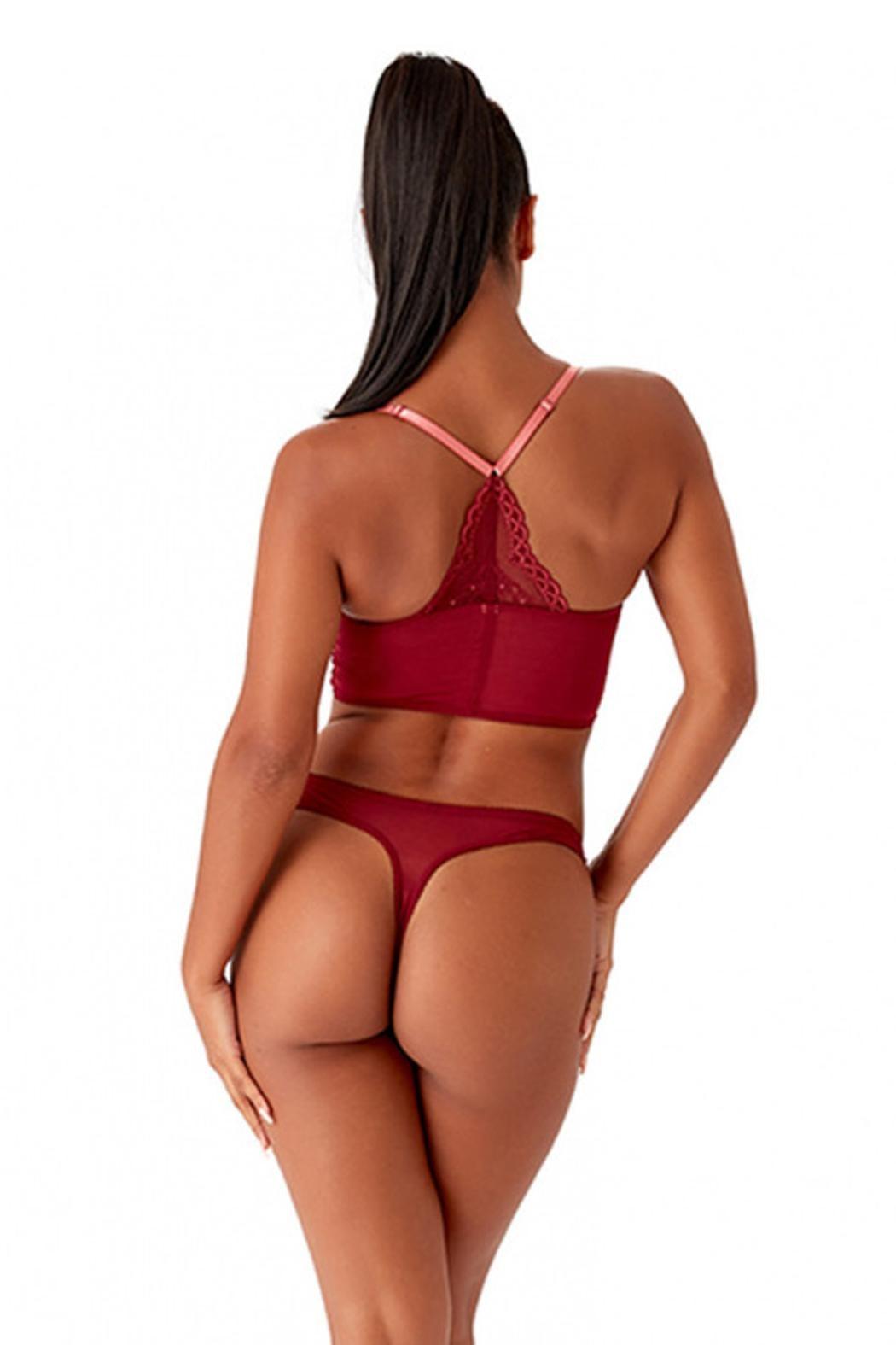 Superboost Lace Deep V Bralette Product Image