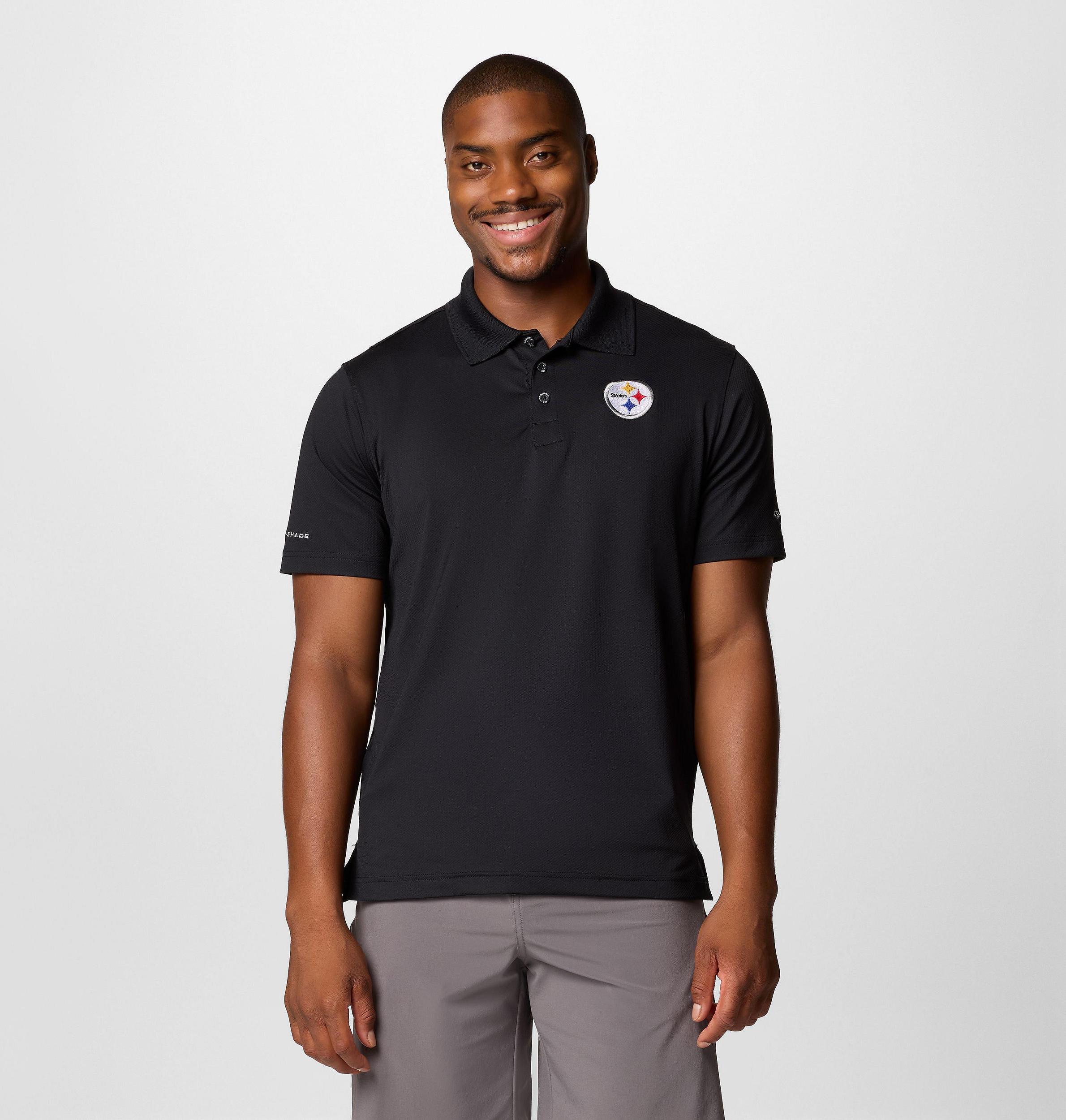 Columbia Mens PFG Low Drag Offshore Polo - Pittsburgh Steelers- Product Image