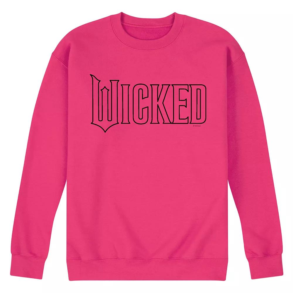 Men's Wicked Outline Logo Fleece Sweatshirt,  Product Image