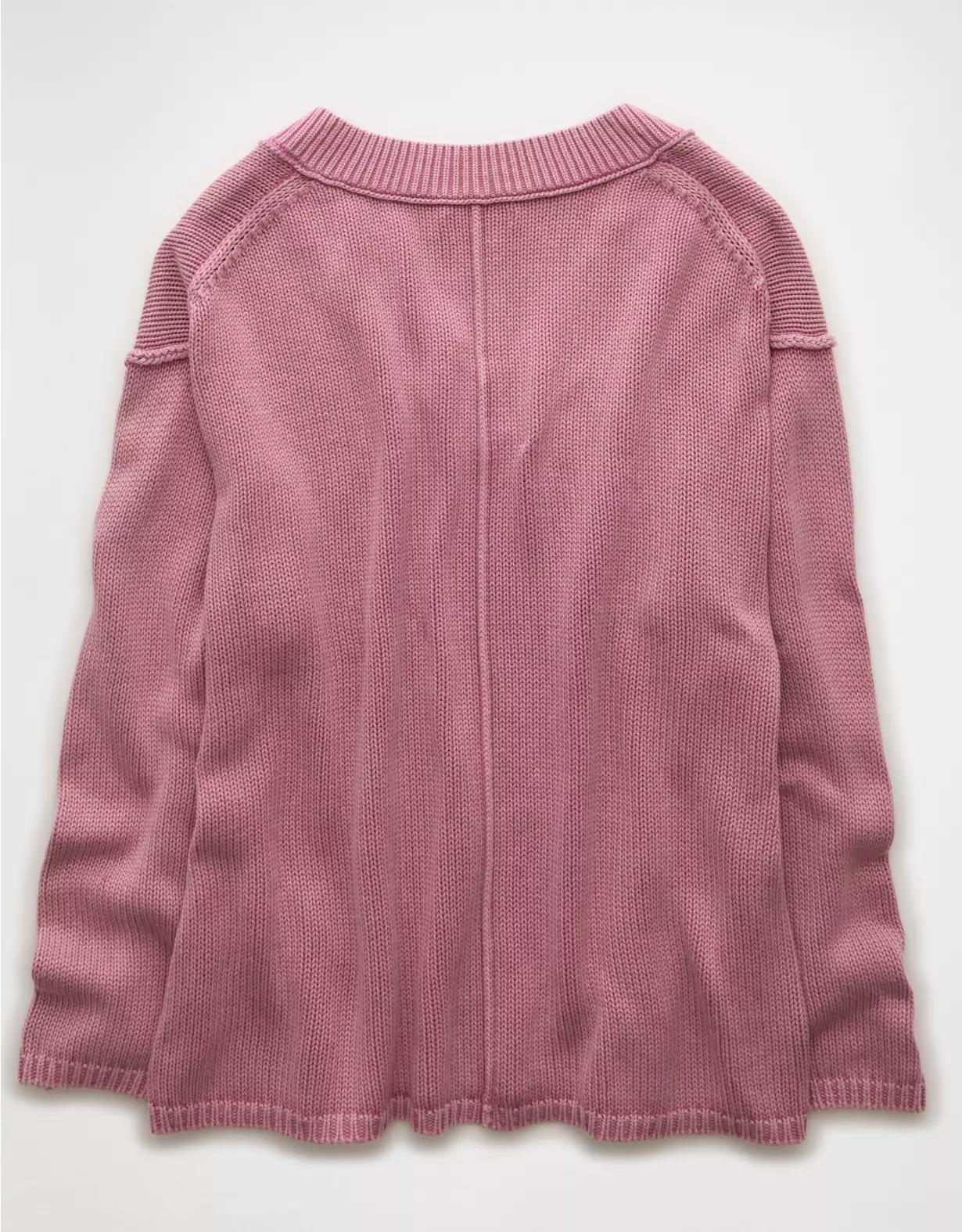 AE Big Hug V-Neck Sweater Product Image