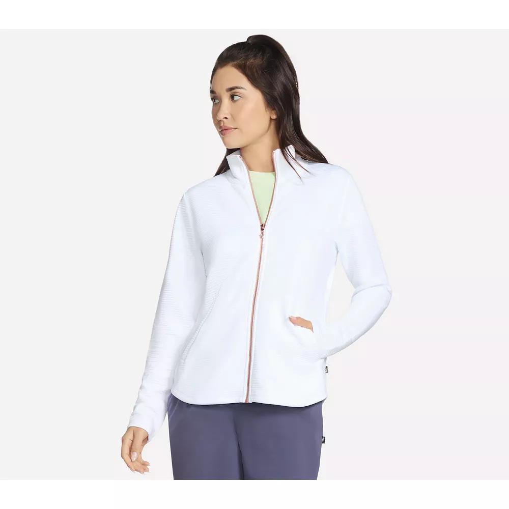 Women's Skechers® The Go Walk® Ottoman Cozy Fit Scoop Hem Jacket,  Product Image