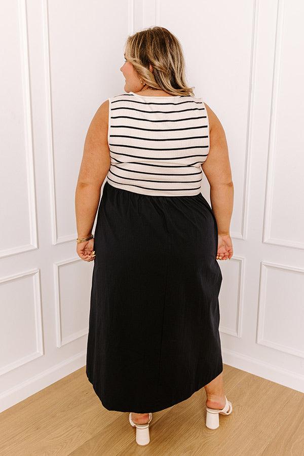Santa Monica Pier Stripe Midi Curves Product Image