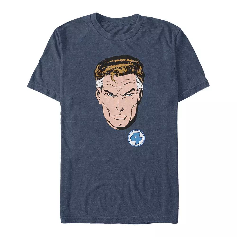 Big & Tall Marvel Fantastic Four Mr. Fantastic Face Graphic Tee, Men's,  Product Image