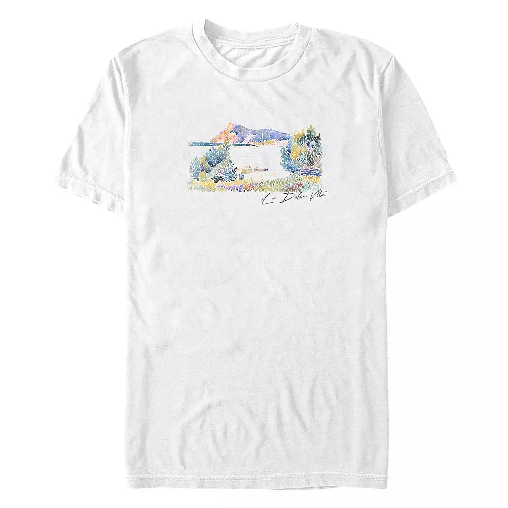 Big & Tall La Dolce Vita Paint Graphic Tee, Men's,  Product Image