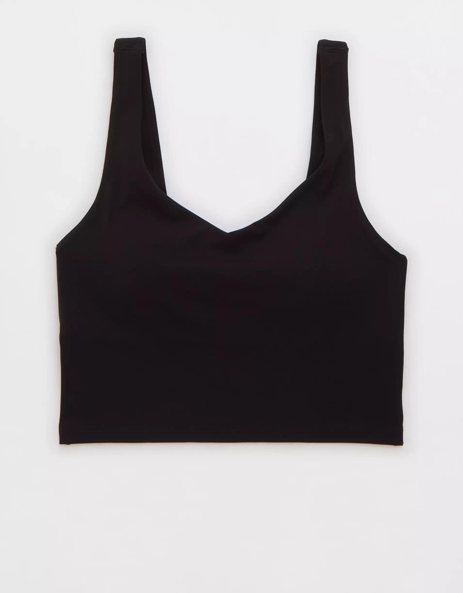 OFFLINE By Aerie Real Me Low Key Longline Sports Bra Product Image