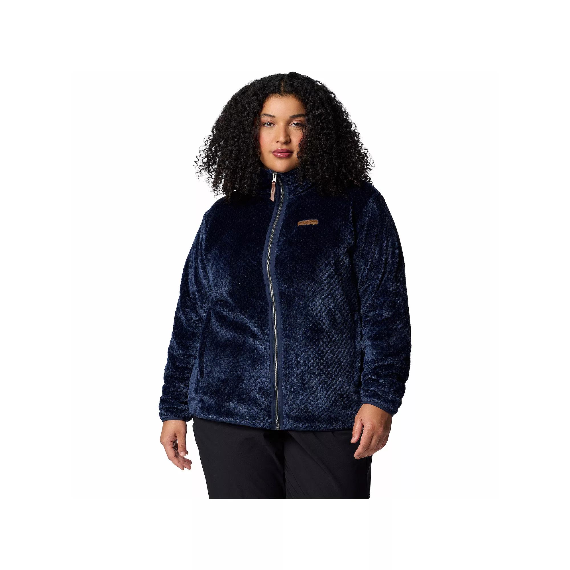 Columbia Womens Fire Side II Sherpa Full Zip Fleece - Plus Size- Product Image