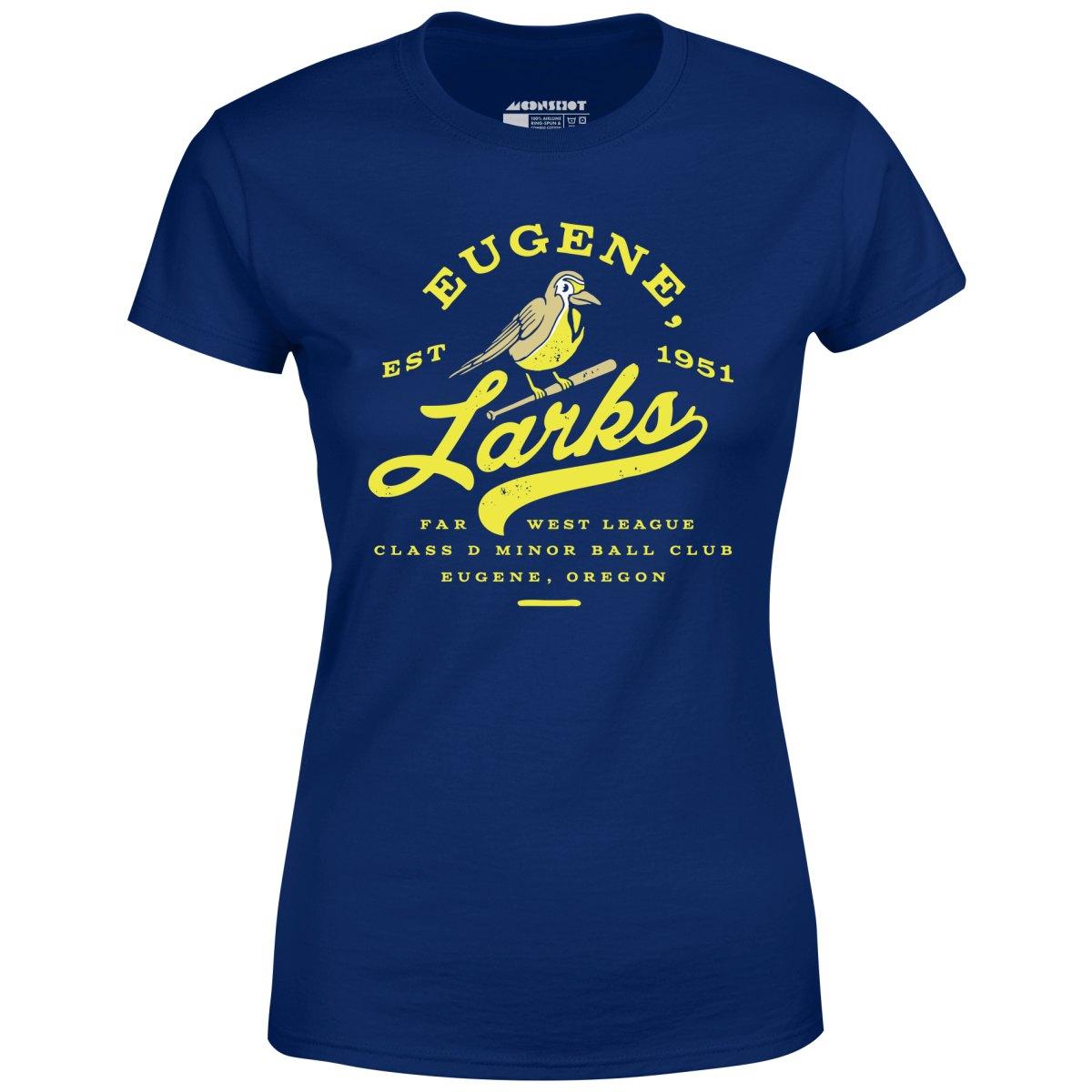 Eugene Larks - Oregon - Vintage Defunct Baseball Teams - Women's T-Shirt Female Product Image