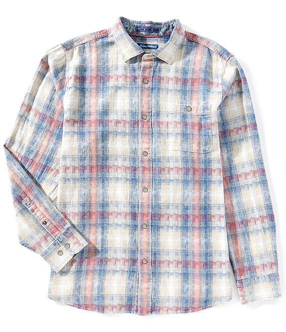 Tommy Bahama Palo Alto Plaid Long Sleeve Woven Shirt Product Image
