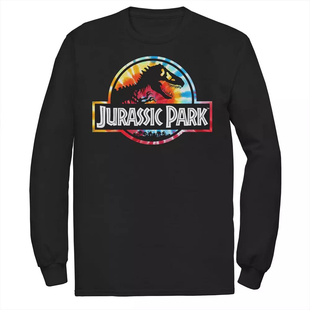 Men's Jurassic Park Beige Flat Movie Logo Tee,  Product Image